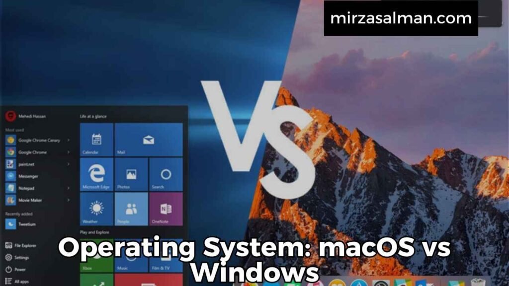 Operating System: macOS vs Windows