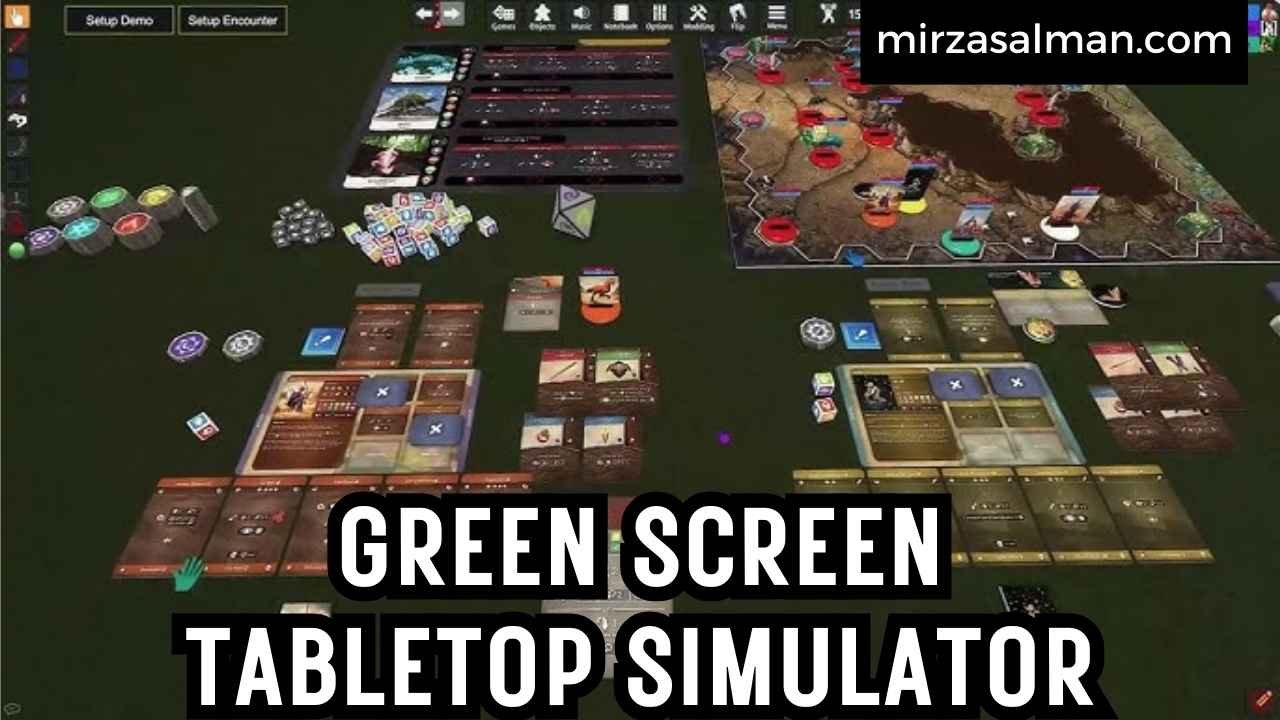 GREEN SCREEN TABLETOP SIMULATOR