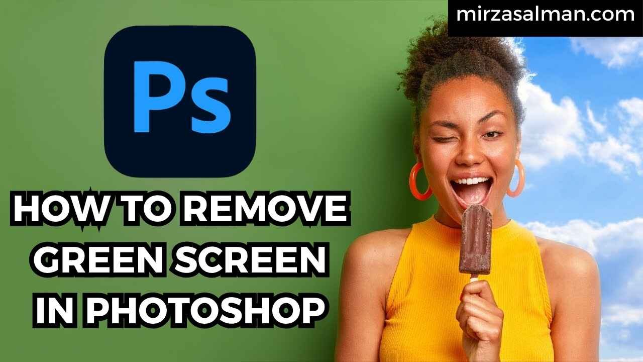 how to remove green screen in photoshop