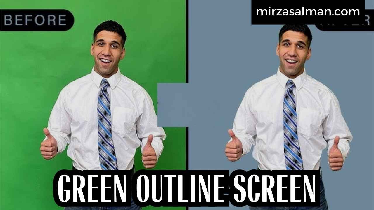 GREEN OUTLINE SCREEN